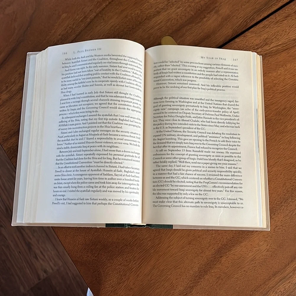 My Time In Iraq book